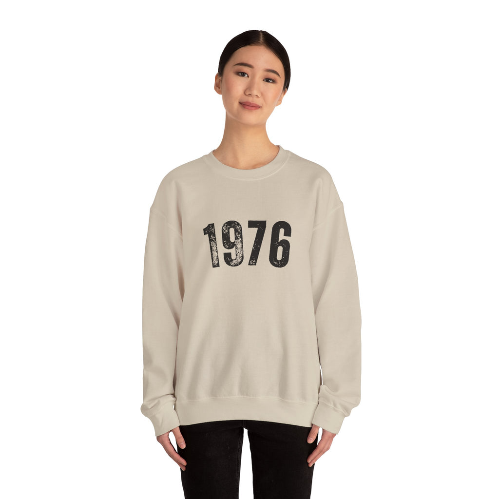 1976 Vintage Number Crewneck Sweatshirt