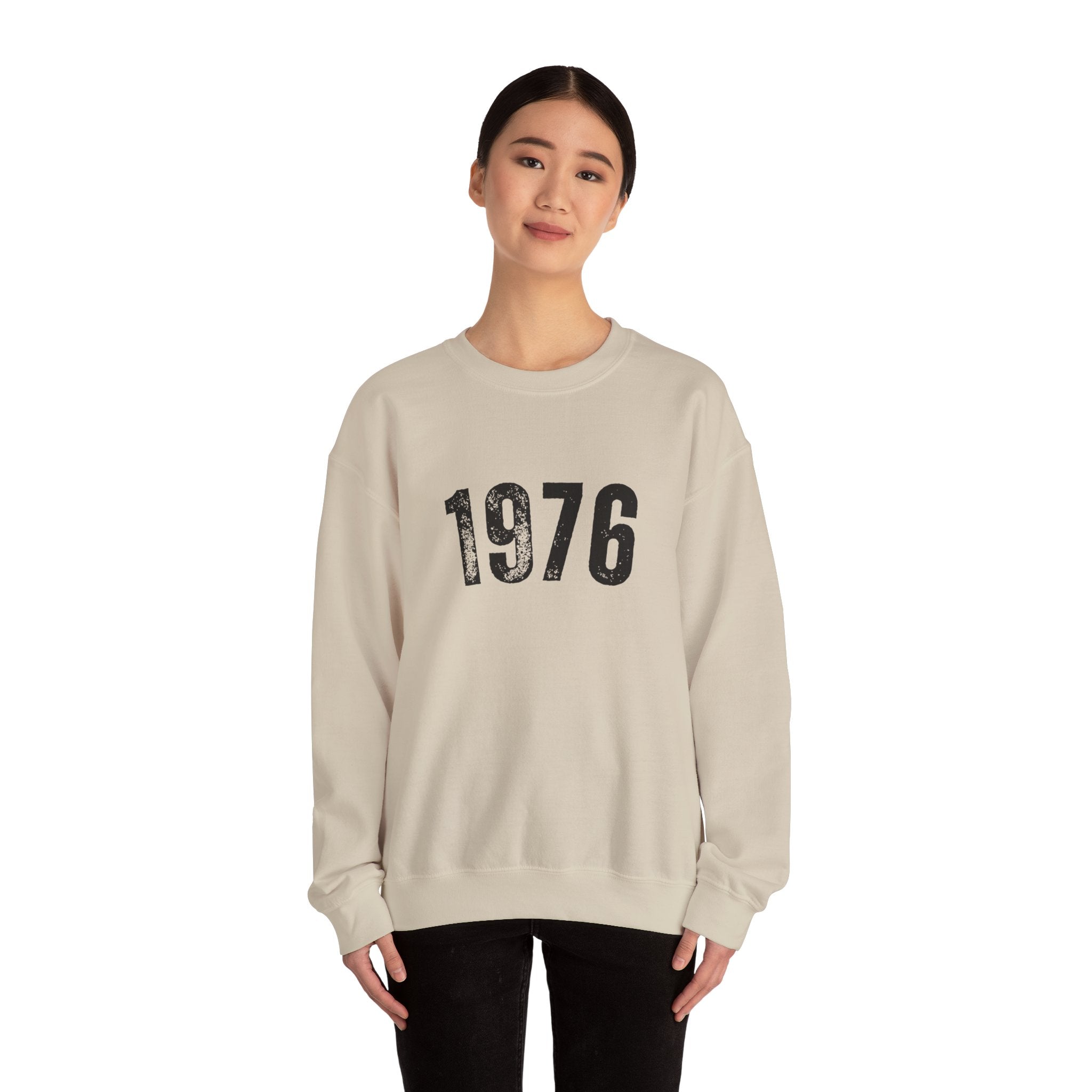 1976 Vintage Number Crewneck Sweatshirt