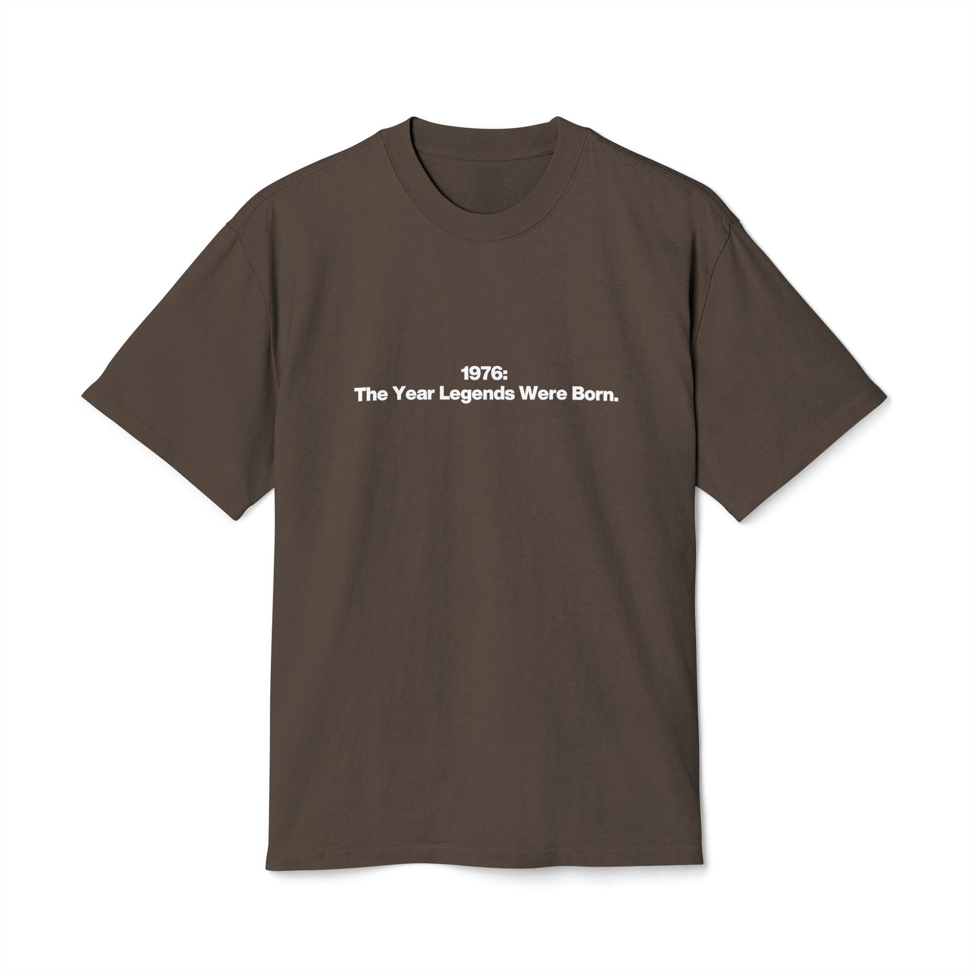 1976 The Year Legends Were Born Tee — Vintage Birthday Graphic T-Shirt