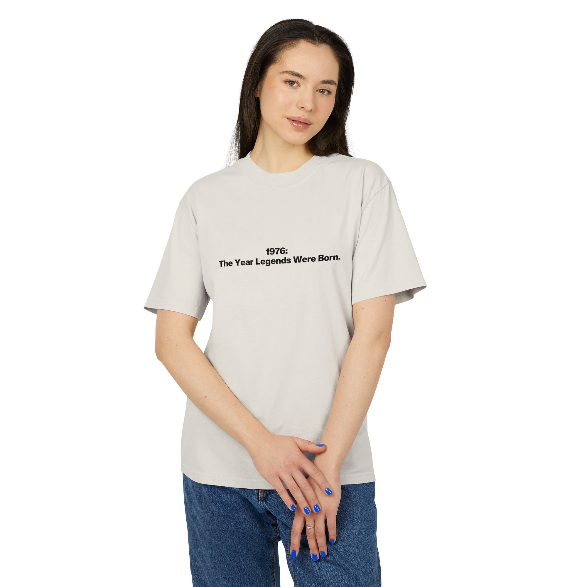 1976 The Year Legends Were Born Tee — Vintage Birthday Graphic T-Shirt