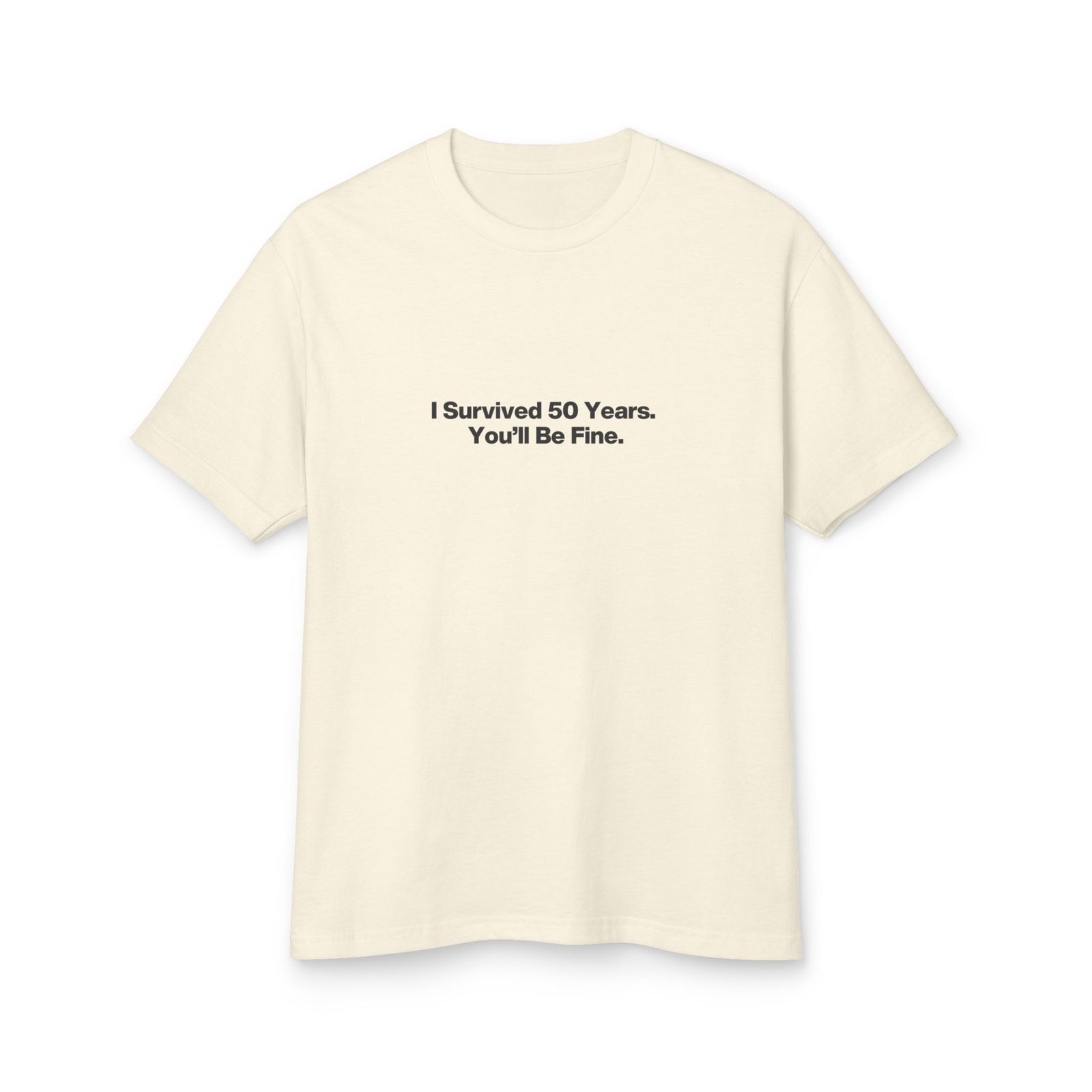 I Survived 50 Years Tee — Funny 50th Birthday Celebration Shirt