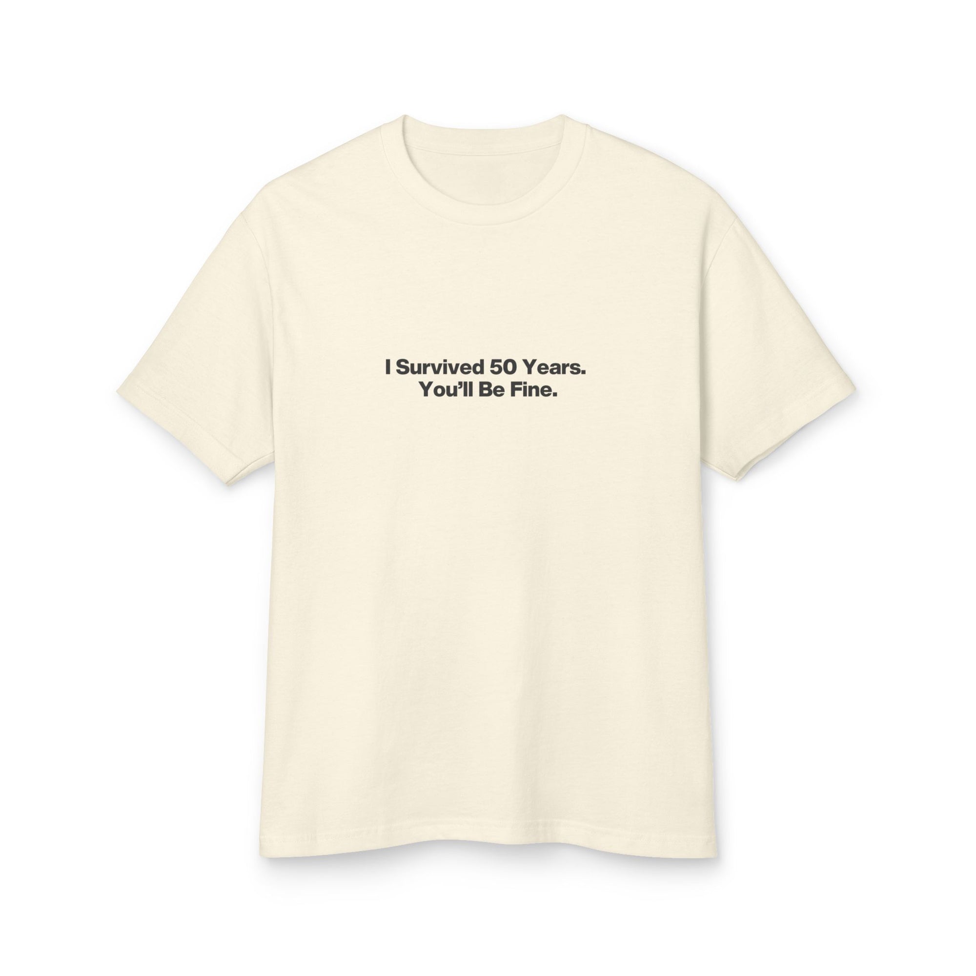 I Survived 50 Years Tee — Funny 50th Birthday Celebration Shirt