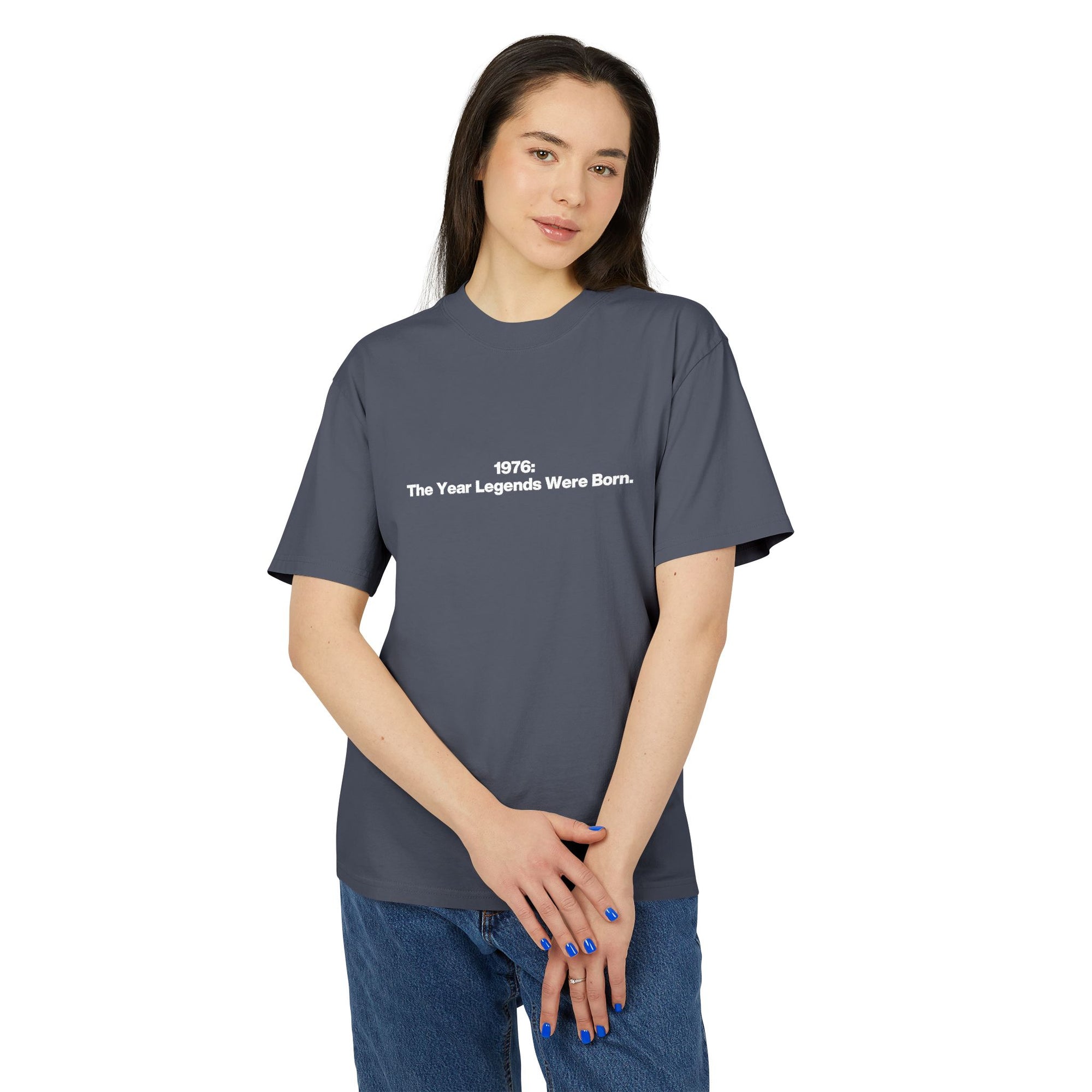 1976 The Year Legends Were Born Tee — Vintage Birthday Graphic T-Shirt