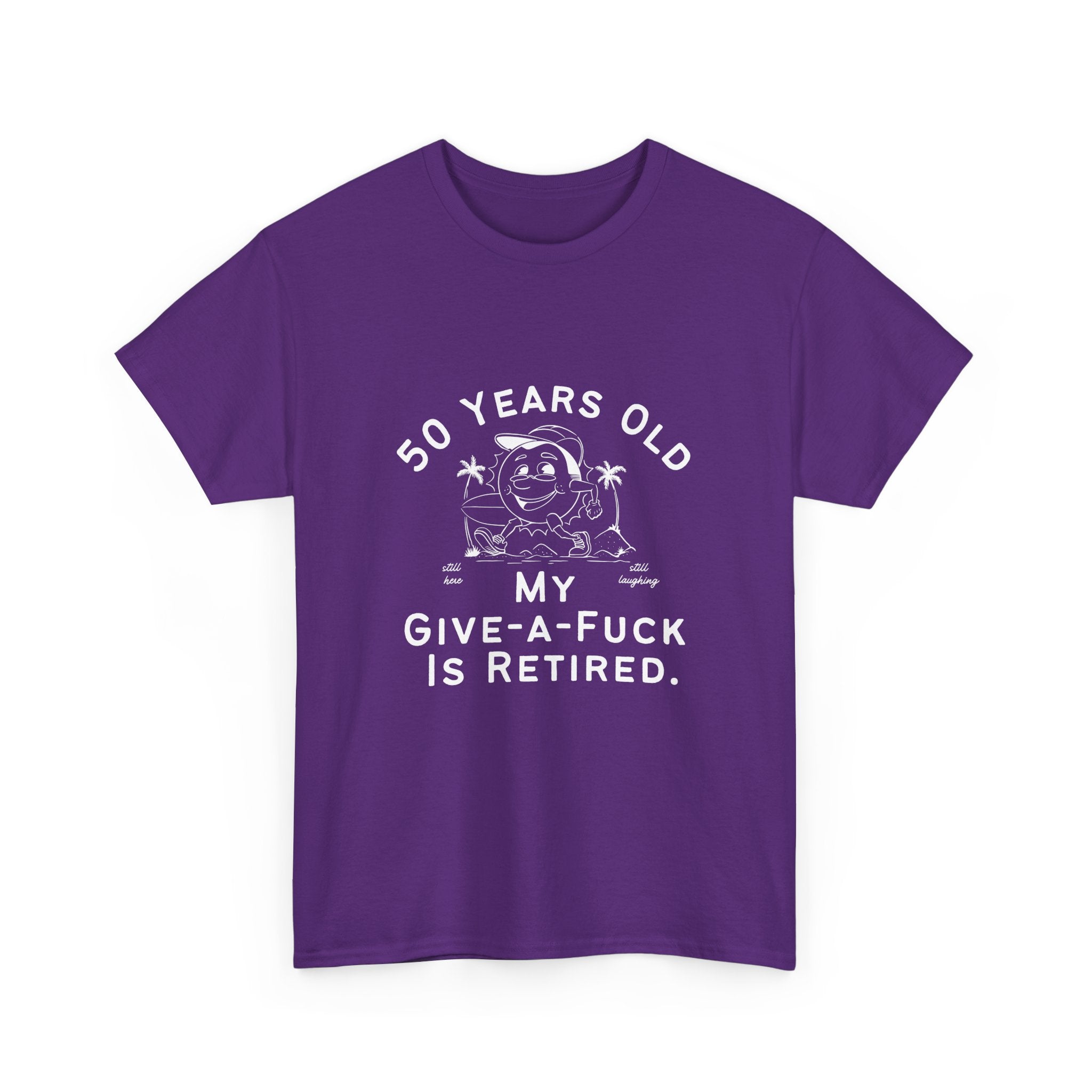 50 Years Old My Give-A-Fuck Is Retired T-Shirt