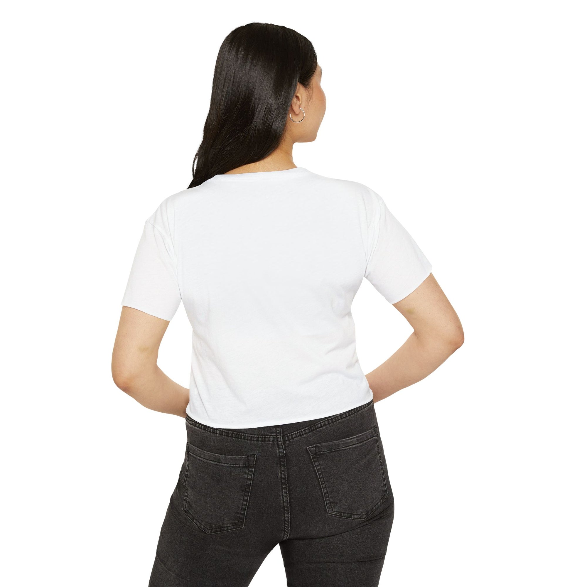 Crop Top — "I'm 50, so no, I won't be explaining myself." Birthday Statement Tee