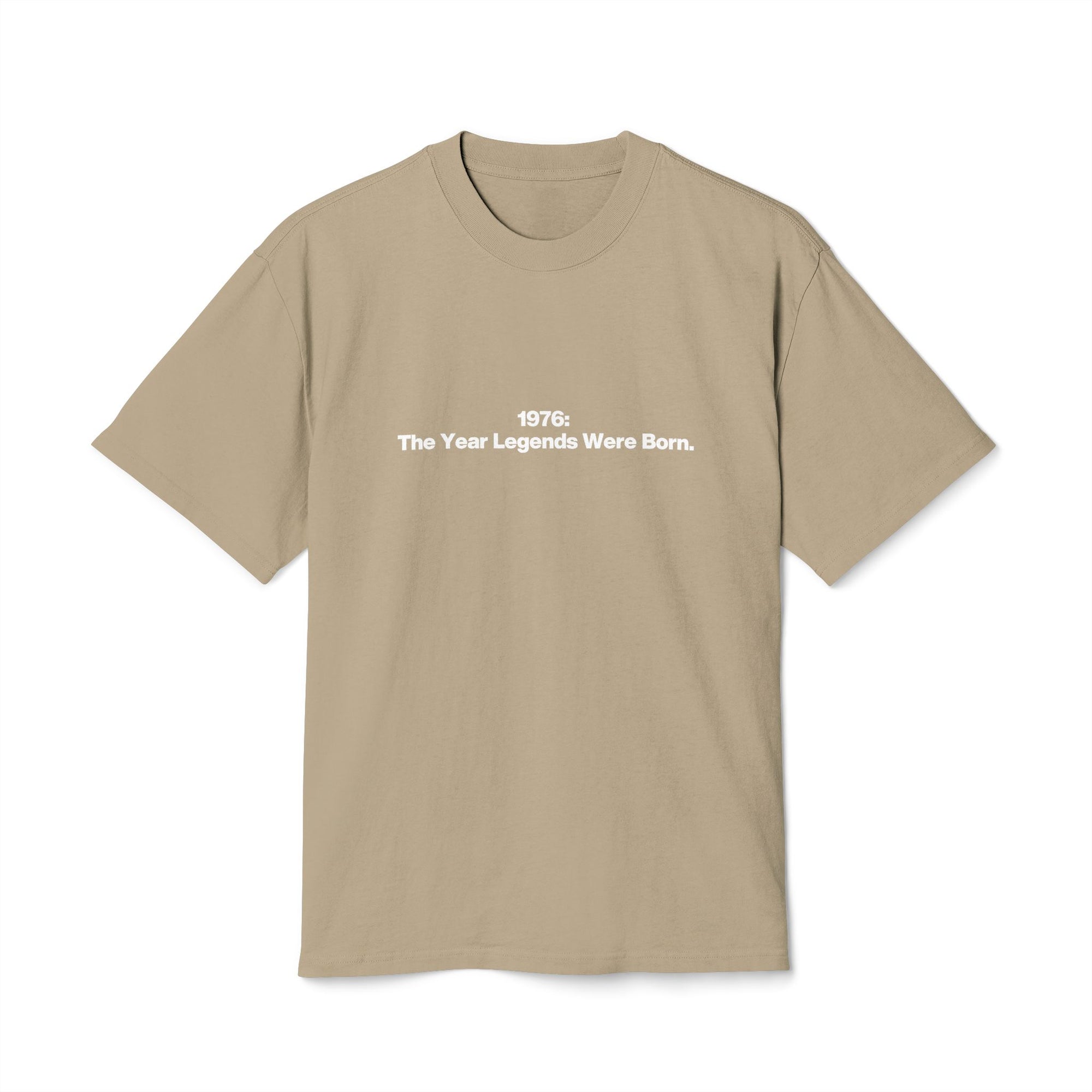 1976 The Year Legends Were Born Tee — Vintage Birthday Graphic T-Shirt