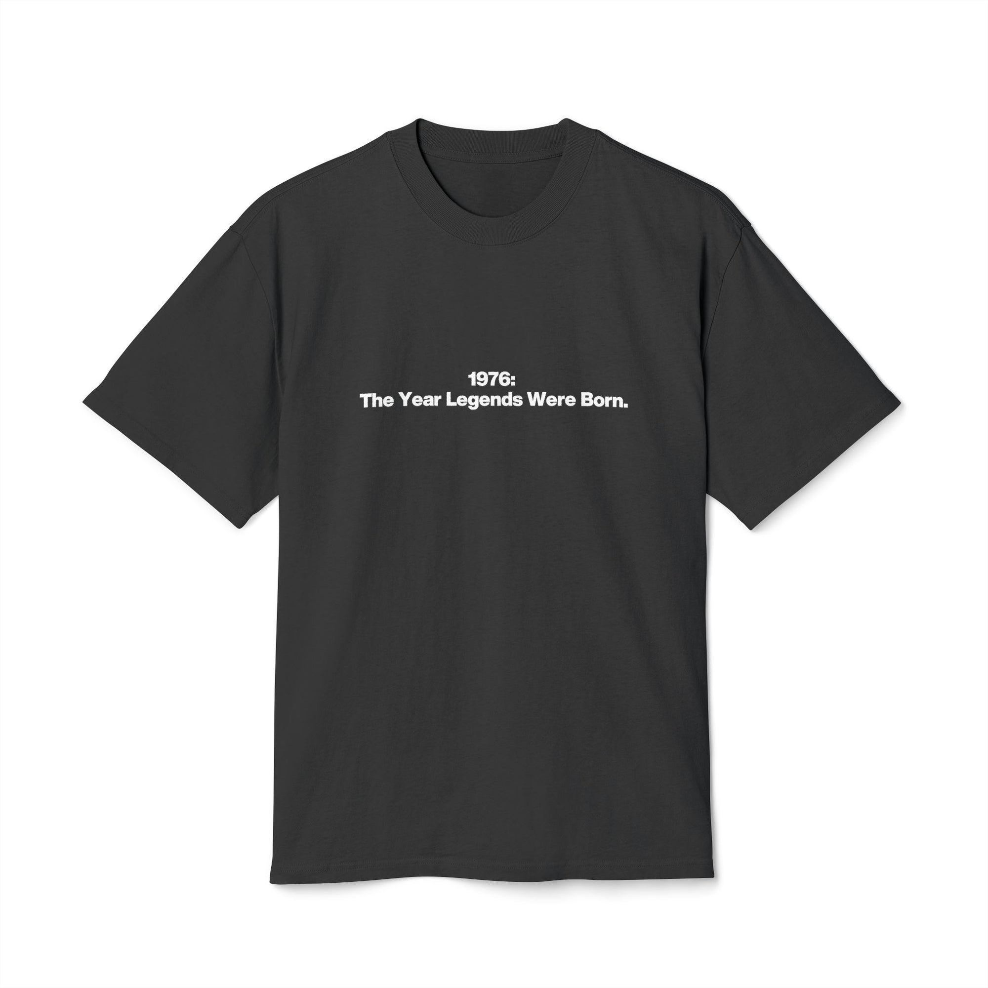 1976 The Year Legends Were Born Tee — Vintage Birthday Graphic T-Shirt