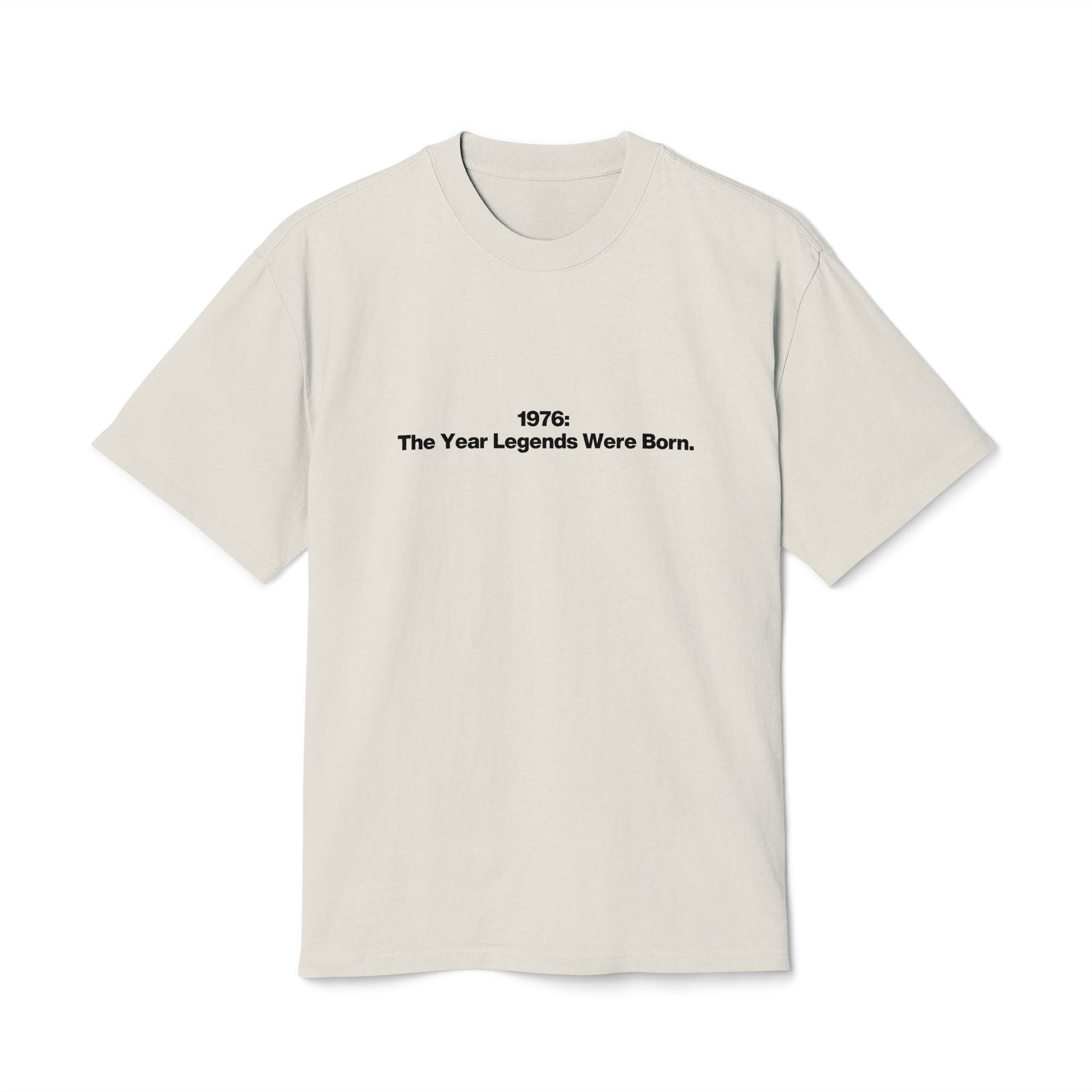 1976 The Year Legends Were Born Tee — Vintage Birthday Graphic T-Shirt