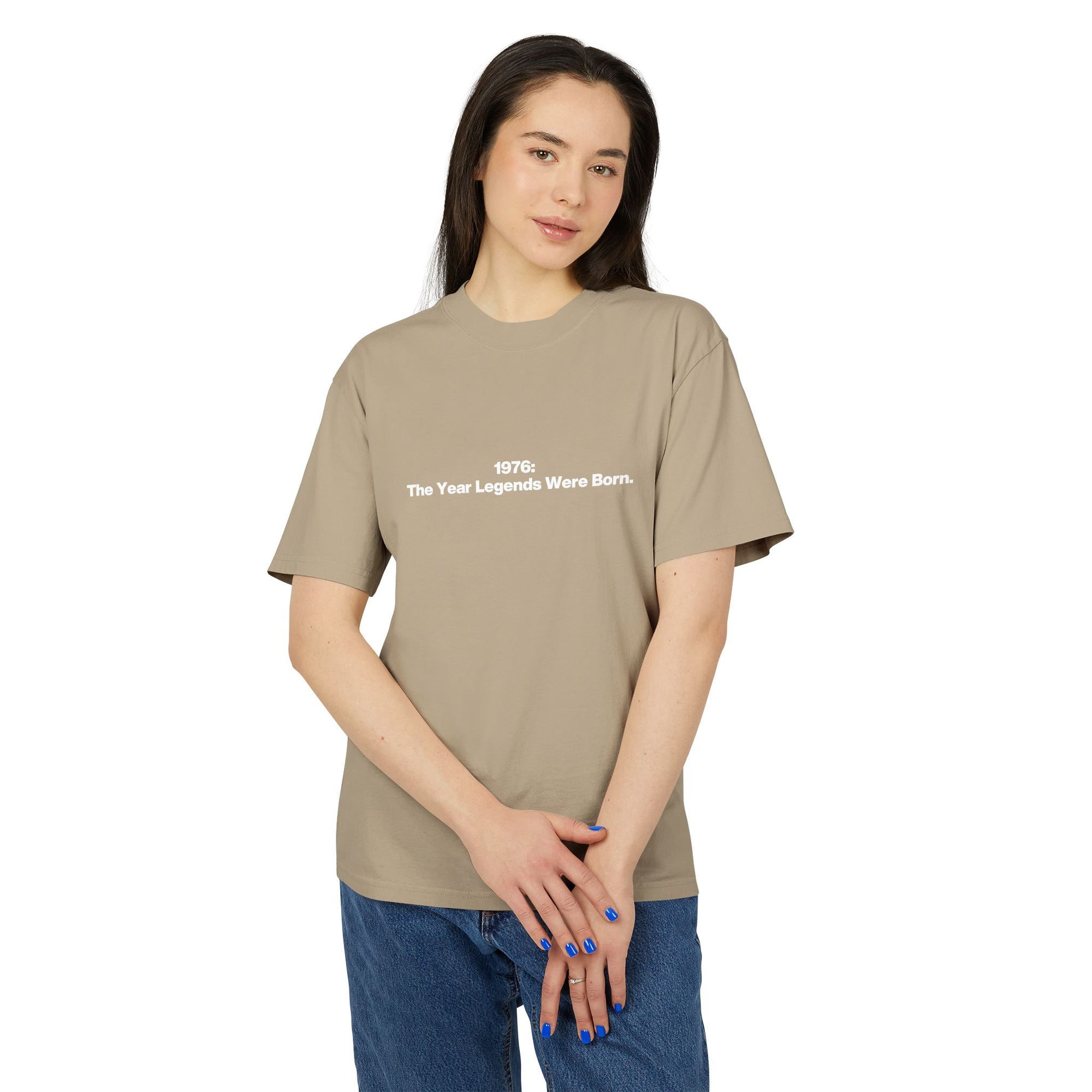 1976 The Year Legends Were Born Tee — Vintage Birthday Graphic T-Shirt